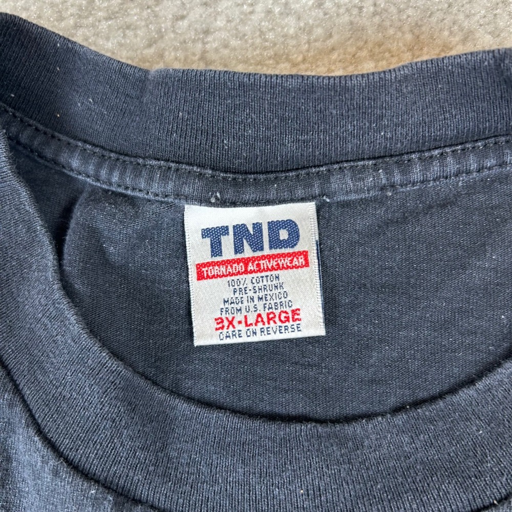 Vintage Y2K TND Platinum Ice Graphic T-Shirt Mens 3XL Black‎ Hip Hop Streetwear - Picture 5 of 9